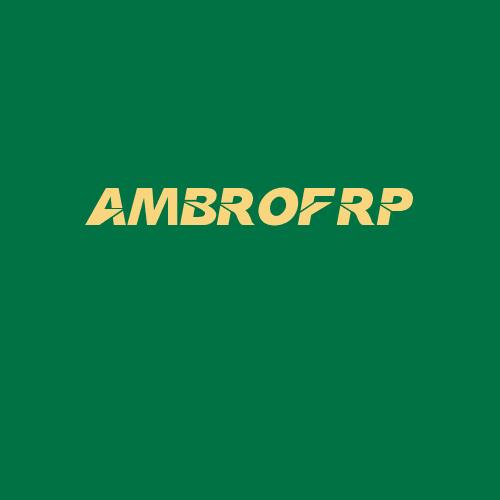 Logo da AMBROFRP